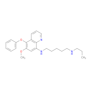1,5-Pentanediamine, N-(6-methoxy-5-phenoxy-8-quinolinyl)-N'-propyl-