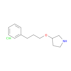 3-(3-Phenylpropoxy)pyrrolidine Hydrochloride