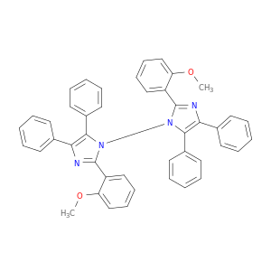 2-(2-甲氧基苯基)-4,5-二苯基咪唑-1,2'-二聚体