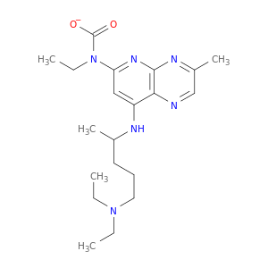 ethyl(8-{[5-(diethylamino)pentan-2-yl]amino}-3-methylpyrido[2,3-b]pyrazin-6-yl)carbamate