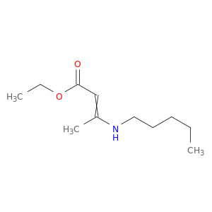 2-Butenoic acid, 3-(pentylamino)-, ethyl ester