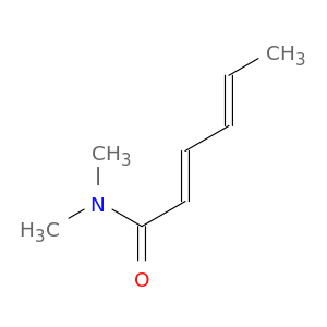 2,4-Hexadienamide, N,N-dimethyl-, (2E,4E)-