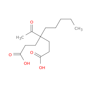 Heptanedioic acid, 4-acetyl-4-pentyl-