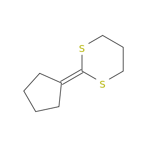 1,3-Dithiane, 2-cyclopentylidene-
