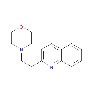 2-(2-(4-MORPHOLINYL)ETHYL)QUINOLINE