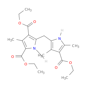 diethyl 5-{[4-(ethoxycarbonyl)-3,5-dimethyl-1h-pyrrol-2-yl]methyl}-3-methyl-1h-pyrrole-2,4-dicarboxylate
