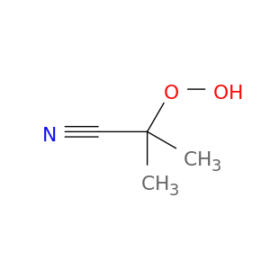 Propanenitrile, 2-hydroperoxy-2-methyl-