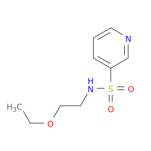 3-Pyridinesulfonamide, N-(2-ethoxyethyl)-