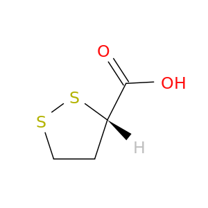 1,2-Dithiolane-3-carboxylicacid, (S)-(+)- (8CI)