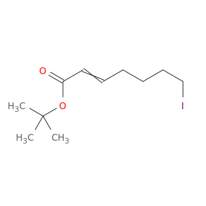 2-Heptenoic acid, 7-iodo-, 1,1-dimethylethyl ester