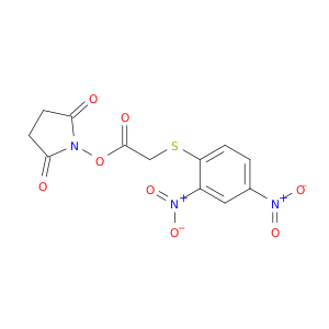 2,5-Pyrrolidinedione, 1-[[[(2,4-dinitrophenyl)thio]acetyl]oxy]-