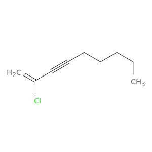 1-Nonen-3-yne, 2-chloro-
