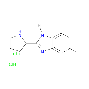 5-fluoro-2-(pyrrolidin-2-yl)-1h-benzo[d]imidazole dihydrochloride