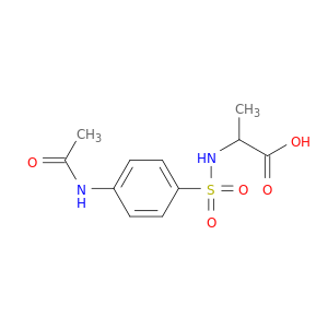 2-(4-Acetamidobenzenesulfonamido)propanoic Acid