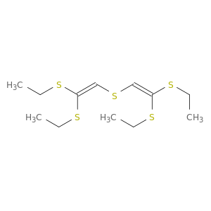 Ethene, 1,1'-thiobis[2,2-bis(ethylthio)-