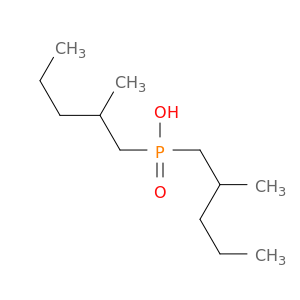 Phosphinic acid, bis(2-methylpentyl)-