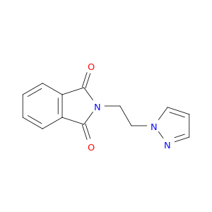 1H-Isoindole-1,3(2H)-dione, 2-[2-(1H-pyrazol-1-yl)ethyl]-
