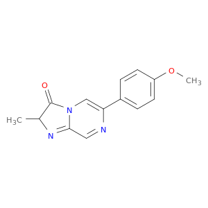 Imidazo[1,2-a]pyrazin-3(2H)-one, 6-(4-methoxyphenyl)-2-methyl-