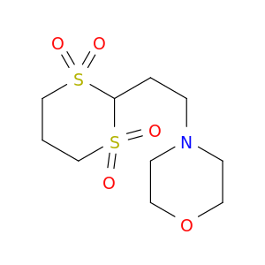 Morpholine, 4-[2-(1,1,3,3-tetraoxido-1,3-dithian-2-yl)ethyl]-
