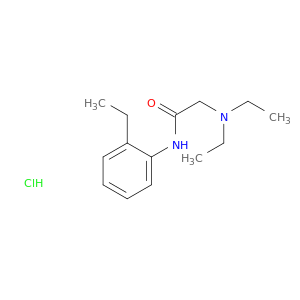 Acetamide,2-(diethylamino)-N-(2-ethylphenyl)-, hydrochloride (1:1)