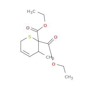 2H-Thiopyran-2,2-dicarboxylic acid, 3,6-dihydro-3-methyl-, diethyl ester