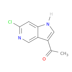 1-(6-氯-1H-吡咯并[3,2-C]吡啶-3-基)乙酮