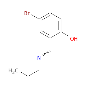 Phenol, 4-bromo-2-[(propylimino)methyl]-