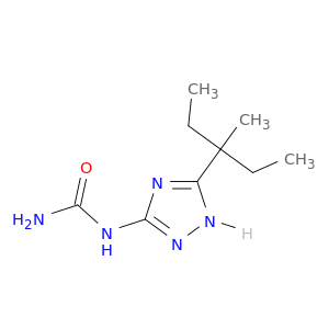Urea, [5-(1-ethyl-1-methylpropyl)-1H-1,2,4-triazol-3-yl]-