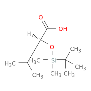 Butanoic acid, 2-[[(1,1-dimethylethyl)dimethylsilyl]oxy]-3-methyl-, (S)-