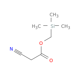 Acetic acid, cyano-, (trimethylsilyl)methyl ester