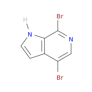 4,7-二溴-1H-吡咯并[2,3-c]吡啶