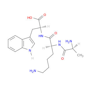 L-Tryptophan, L-alanyl-L-lysyl-