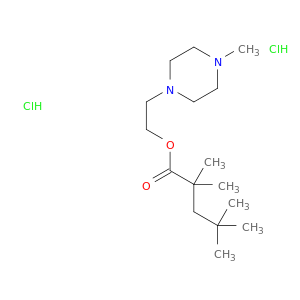 2-(4-methylpiperazin-1-yl)ethyl 2,2,4,4-tetramethylpentanoate dihydrochloride