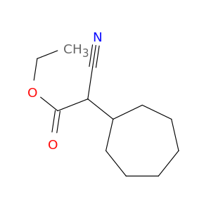 ethyl cyano(cycloheptyl)acetate