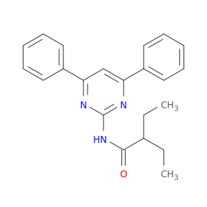 Butanamide, N-(4,6-diphenyl-2-pyrimidinyl)-2-ethyl-