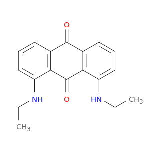 9,10-Anthracenedione, 1,8-bis(ethylamino)-