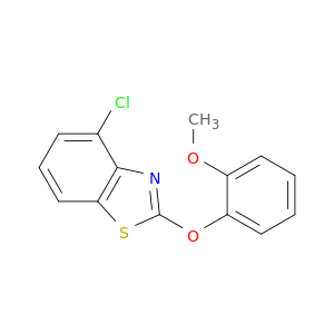 4-氯-2-(2-甲氧基苯氧基)苯并噻唑