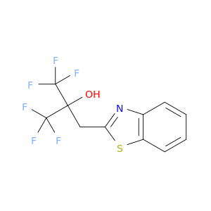 2-Benzothiazoleethanol,a,a-bis(trifluoromethyl)-