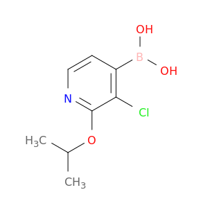 硼酸,B-[3-氯-2-(1-甲基乙氧基)-4-吡啶基]-