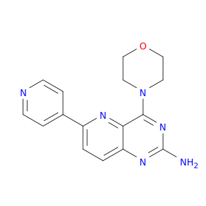 Pyrido[3,2-d]pyrimidin-2-amine, 4-(4-morpholinyl)-6-(4-pyridinyl)-