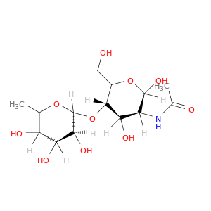 2-乙酰氨基-2-脱氧-4-O-(α-L-吡喃岩藻糖)-D-吡喃葡萄糖