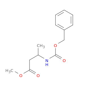 Butanoic acid, 3-[[(phenylmethoxy)carbonyl]amino]-, methyl ester