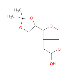 Furo[3,4-b]furan-2-ol, 4-(2,2-dimethyl-1,3-dioxolan-4-yl)hexahydro-
