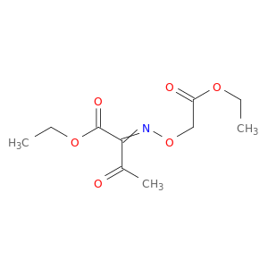 Butanoic acid, 2-[(2-ethoxy-2-oxoethoxy)imino]-3-oxo-, ethyl ester