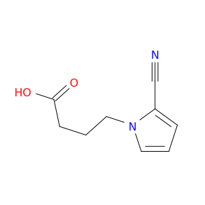 1H-Pyrrole-1-butanoic acid, 2-cyano-