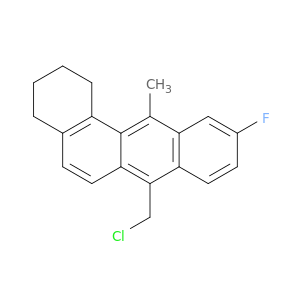 7-(chloromethyl)-10-fluoro-12-methyl-1,2,3,4-tetrahydrotetraphene