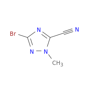 3-Bromo-1-methyl-1H-1,2,4-triazole-5-carbonitrile