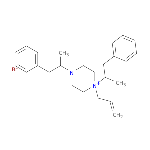 Piperazinium, 1-allyl-1,4-bis(alpha-methylphenethyl)-, bromide