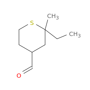 2H-Thiopyran-4-carboxaldehyde, 2-ethyltetrahydro-2-methyl-