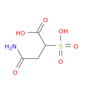 Butanoic acid, 4-amino-4-oxosulfo-